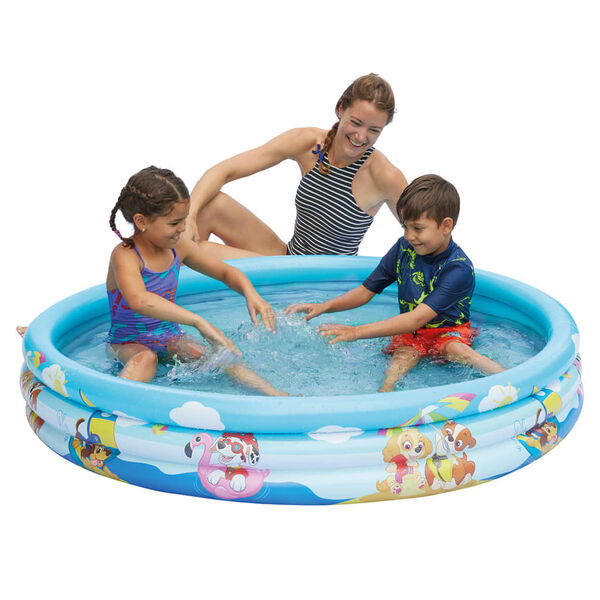 Paw Patrol Piscine &agrave; 3 anneaux Mighty Pups 150x25 cm