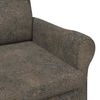 vidaXL fauteuil Gris foncé 76 x 94 x 102 cm Cuir synthétique