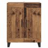 vidaXL Buffet Bois Ancien 69,5 x 34 x 90 cm Bois d'ing&eacute;nierie et fer