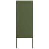 vidaXL &Eacute;cran de confidentialit&eacute; de jardin Vert olive 50 x 140 cm