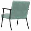 vidaXL fauteuil Vert Mer 59 x 75 x 78 cm Velours