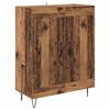vidaXL Buffet Bois Ancien 69,5 x 34 x 90 cm Bois d'ing&eacute;nierie et fer