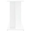 vidaXL Support pour aquarium blanc 80x35x60 cm bois d'ing&eacute;nierie