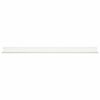 vidaXL &Eacute;tag&egrave;re flottante 2 pcs Blanc 60 x 9 x 2,5 cm Acier