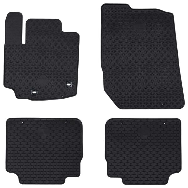 vidaXL Tapis de voiture 4 pcs Noir Adapt&eacute; pour Suzuki S-CROSS 2022-