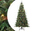 vidaXL Sapin de No&euml;l Artificiel &agrave; Branches Articul&eacute;es Vert 240 cm