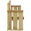vidaXL Banc de jardin 172 cm bois de pin impr&eacute;gn&eacute;
