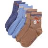 vidaXL Chaussettes pour enfants 5 paires EU 23-26