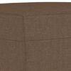 vidaXL Repose-pied Marron 70x55x41 cm Tissu