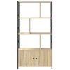 vidaXL &Eacute;tag&egrave;re Ch&ecirc;ne Sonoma 80 x 30 x 155,5 cm Bois d'ing&eacute;nierie