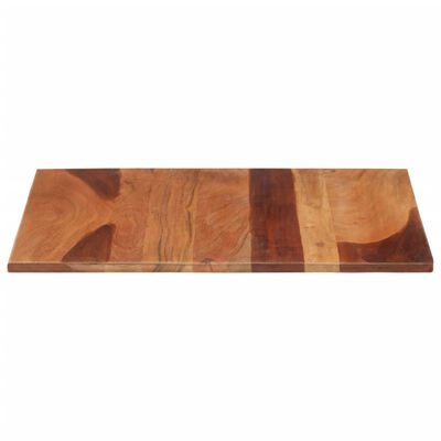 vidaXL Dessus de table bois massif d'acacia 15-16 mm 60x60 cm