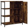vidaXL Buffet chêne fumé 70x30x80 cm bois d'ingénierie