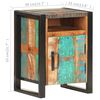 vidaXL Table de chevet 40x35x55 cm Bois de r&eacute;cup&eacute;ration massif