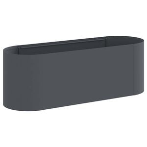 vidaXL Jardin sur&eacute;lev&eacute; Anthracite 120 x 40 x 40 cm