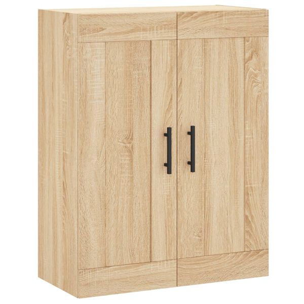 vidaXL Armoire murale ch&ecirc;ne sonoma 69,5x34x90 cm bois d'ing&eacute;nierie