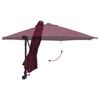 vidaXL Parasol de jardin Bordeaux 248 x 248 x 148 cm