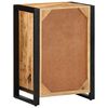 vidaXL Armoire à tiroir 50x35x70 cm bois de manguier massif brut