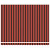 vidaXL Auvent r&eacute;tractable orange et marron 4x3 m tissu et aluminium