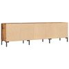 vidaXL Meuble TV vieux bois 150x30x44,5 cm bois d'ingénierie