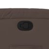 vidaXL Fauteuil inclinable marron similicuir