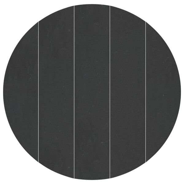 vidaXL Tapis de piscine Noir &Oslash; 610 cm Tissu non tiss&eacute;