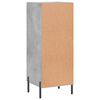 vidaXL Buffet Gris b&eacute;ton 34,5x34x90 cm Bois d'ing&eacute;nierie