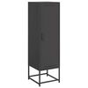 vidaXL Buffet haut noir 36x39x123 cm acier