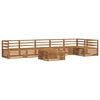 vidaXL Ensemble de canap&eacute;s d'ext&eacute;rieur 7 pcs Naturel