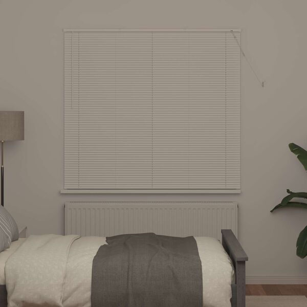 vidaXL Store V&eacute;nitien R&eacute;glable Blanc 150 x 140 cm PVC