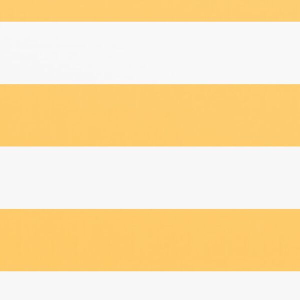 vidaXL &Eacute;cran de balcon Blanc et jaune 90x300 cm Tissu Oxford