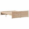 vidaXL Cadre de lit sans matelas 140x200 cm bois massif de pin