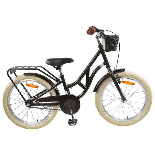 vidaXL V&eacute;lo pour Enfants 20 Pouces pour les enfants de 6 &agrave; 11 ans Noir