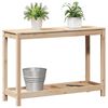 vidaXL Table de rempotage avec &eacute;tag&egrave;re 108x35x75 cm bois massif de pin