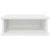 vidaXL Table de chevet 2 pcs Blanc 40 x 31 x 15 cm Bois d'ing&eacute;nierie