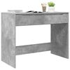vidaXL Bureau Gris b&eacute;ton 100 x 50 x 78 cm Bois d'ing&eacute;nierie