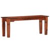 vidaXL Banc 110 cm Bois d'acacia solide