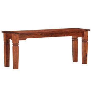 vidaXL Banc 110 cm Bois d'acacia solide
