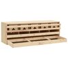vidaXL Pondoir 5 compartiments 117x33x38 cm bois de pin massif