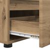 vidaXL Meuble TV Ch&ecirc;ne artisanal 100 x 48 x 43 cm Bois d'ing&eacute;nierie