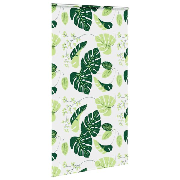 vidaXL Store enrouleur de douche avec cassette largeur du tissu 116 cm