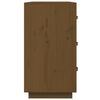 vidaXL Buffet Marron miel 80x40x75 cm Bois massif de pin