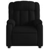 vidaXL Fauteuil de massage inclinable Noir Tissu