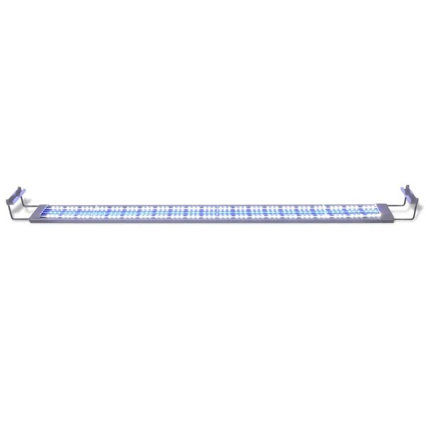 vidaXL Lampe &agrave; LED pour aquarium 120-130 cm aluminium IP67