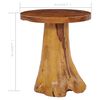 vidaXL Table basse 40x40 cm Bois de teck massif