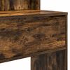 vidaXL Tables de maquillage pour chambre Ch&ecirc;ne fum&eacute; 80 x 39,6 x 135 cm