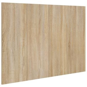 vidaXL T&ecirc;te de lit Ch&ecirc;ne sonoma 120x1,5x80 cm Bois d'ing&eacute;nierie