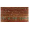 vidaXL Dessus de table 100x60x1,5cm rectangulaire bois massif r&eacute;cup&eacute;r&eacute;
