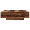 vidaXL Table basse Bois ancien 100 x 100 x 31 cm Bois d'ing&eacute;nierie
