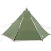 vidaXL Tente familiale tipi 8 personnes vert imperm&eacute;able