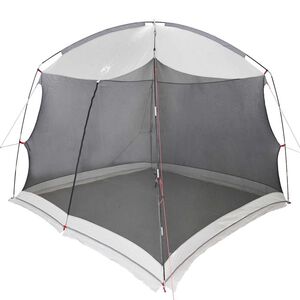 vidaXL Tente moustiquaire avec toit avec &eacute;vent Gris 320 x 320 x 218 cm